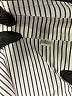 Unbranded Stripes Silver Long Sleeve Blouse Size L - photo 7