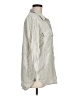 Zara Stripes Ivory 3/4 Sleeve Button-Down Shirt Size M - photo 4