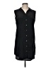 Equipment 100% Polyester Black Sleeveless Blouse Size M - photo 1