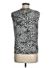 Assorted Brands Animal Print Silver Sleeveless Blouse Size M - photo 2