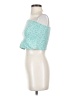 Unbranded Floral Teal Tube Top Size M (estimated) - photo 5