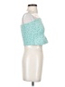 Unbranded Floral Teal Tube Top Size M (estimated) - photo 4