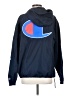Champion 100% Polyester Blue Zip Up Hoodie Size S - photo 2