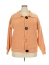 Unbranded 100% Polyester Orange Cardigan Size 3X - photo 1