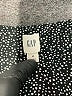 Gap 100% Polyester Polka Dots Gray Casual Dress Size M - photo 7