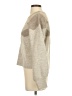 Flat White Color Block Tan Pullover Sweater Size S - photo 5