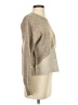 Flat White Color Block Tan Pullover Sweater Size S - photo 4