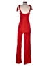 SBetro Solid Red Jumpsuit Size S - photo 2