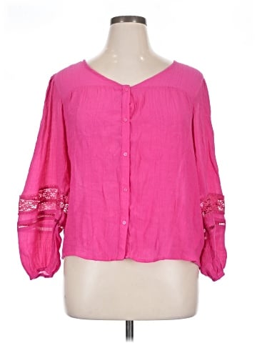 Hope & Harlow Long Sleeve Blouse (view 1)