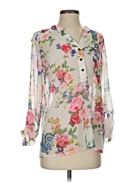 Alice Blue 3/4 Sleeve Blouse