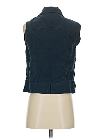 Elizabeth and James Denim Vest (view 2)