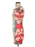 Akira Print Orange Cocktail Dress Size S - photo 5
