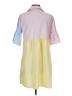 Shein 100% Polyester Color Block Pink Casual Dress Size 4 - photo 2