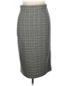 Zara Plaid Gray Formal Skirt Size XL - photo 1