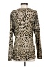 Assorted Brands Animal Print Tan Long Sleeve Blouse Size S - photo 2