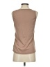 Shein Tan Sleeveless T-Shirt Size 4 - photo 2