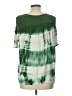 Assorted Brands Tie-dye Green Short Sleeve Top Size L - photo 2