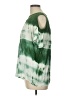Assorted Brands Tie-dye Green Short Sleeve Top Size L - photo 5