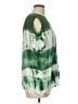 Assorted Brands Tie-dye Green Short Sleeve Top Size L - photo 4