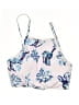 Tempt Me Floral Ivory Pink Swimsuit Top Size S - photo 1