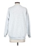 No Comment 100% Polyester Silver Sweatshirt Size S - photo 2