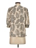 Zac & Rachel Tan 3/4 Sleeve Blouse Size S - photo 2