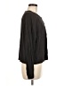 Eileen Fisher 100% Silk Black Long Sleeve Silk Top Size M - photo 4