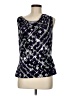 Calvin Klein Silver Sleeveless Blouse Size M - photo 1