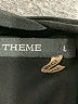 Theme Solid Black Cocktail Dress Size L - photo 7
