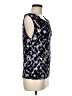 Calvin Klein Silver Sleeveless Blouse Size M - photo 4