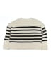Gap Kids 100% Cotton Stripes Ivory Pullover Sweater Size XL (youth) - photo 2