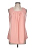 Unbranded Pink Sleeveless Blouse Size L - photo 1
