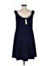 ECI Solid Blue Cocktail Dress Size M - photo 2