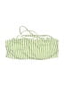 Unbranded Stripes Green Swimsuit Top Size S - photo 1