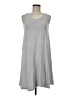 Workshop Solid Gray Casual Dress Size M - photo 1