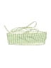 Unbranded Stripes Green Swimsuit Top Size S - photo 2