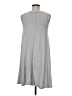 Workshop Solid Gray Casual Dress Size M - photo 2