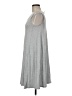 Workshop Solid Gray Casual Dress Size M - photo 5