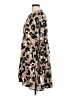 Mud Pie 100% Viscose Animal Print Tan Casual Dress Size M - photo 5