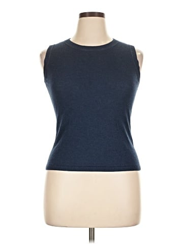 August Silk Sweater Vest (view 1)