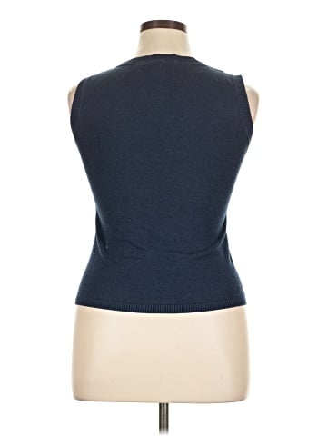 August Silk Sweater Vest (view 2)