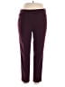 Zac & Rachel Solid Burgundy Purple Active Pants Size 12 - photo 1