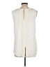 Pale Sky 100% Rayon Ivory Sleeveless Blouse Size L - photo 2