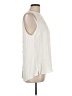 Pale Sky 100% Rayon Ivory Sleeveless Blouse Size L - photo 4