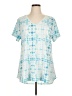 Lularoe Blue Short Sleeve T-Shirt Size 1X (Tall & Curvy) - photo 1
