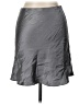 Assorted Brands Solid Gray Casual Skirt Size XL - photo 2