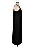 MNG Solid Black Cocktail Dress Size 14 - photo 4
