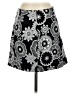 Milly Graphic Black Casual Skirt Size 4 - photo 1