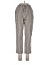 Unbranded 100% Polyester Stripes Gray Casual Pants Size L - photo 1