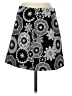 Milly Graphic Black Casual Skirt Size 4 - photo 2